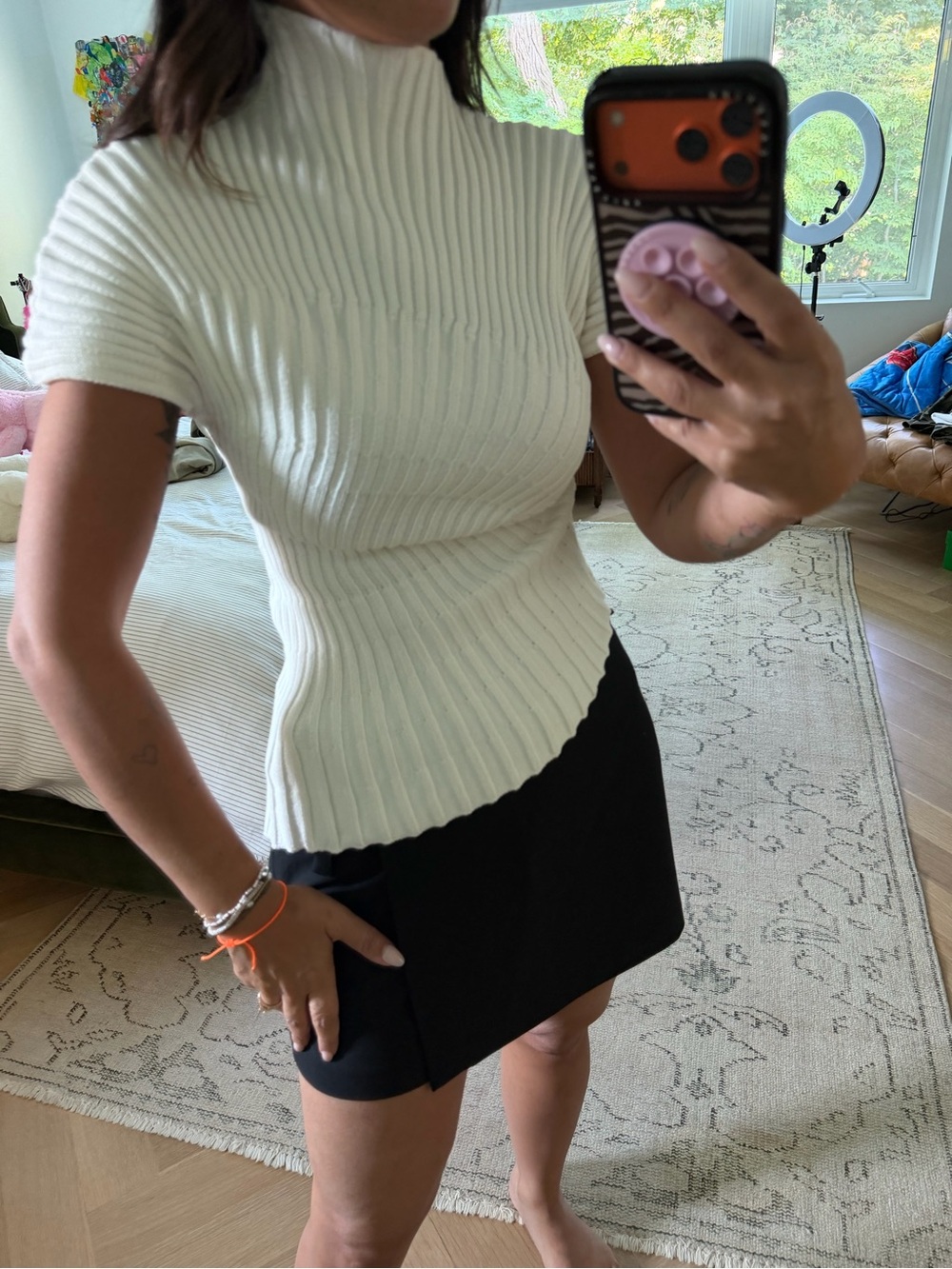 Cult Gaia ANNEMIE KNIT TOP